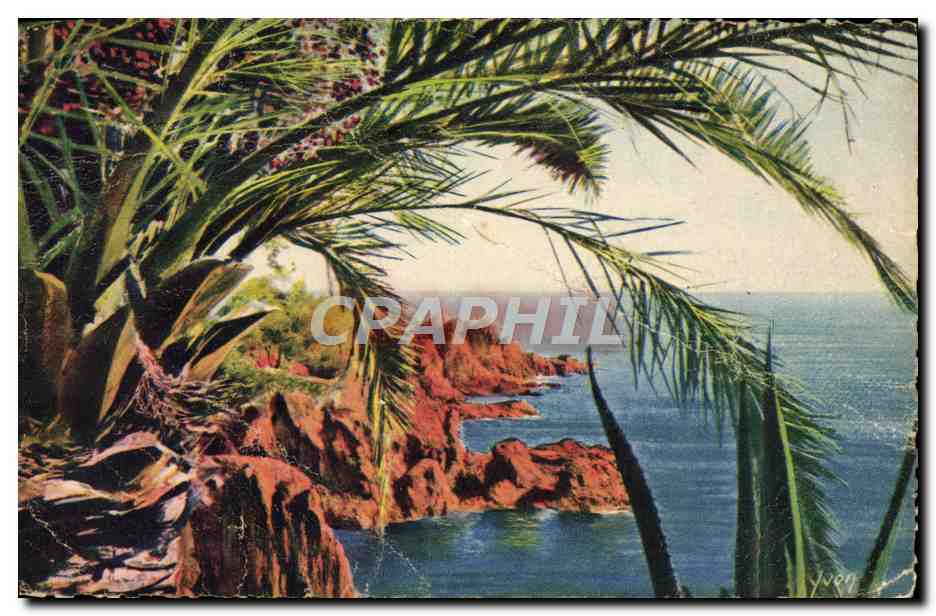 Les Rochers du Trayas — Côte d'Azur (Var) — Les Éditions d'Art WOY, 14 Février 1934