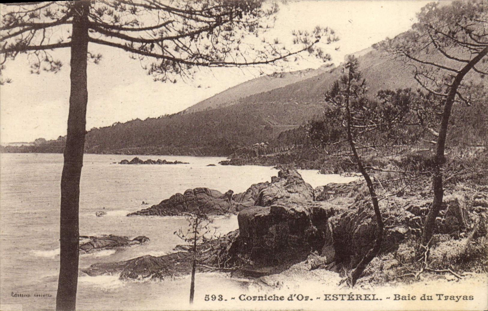 CPA Corniche d'Or Esterel Baie du Trayas