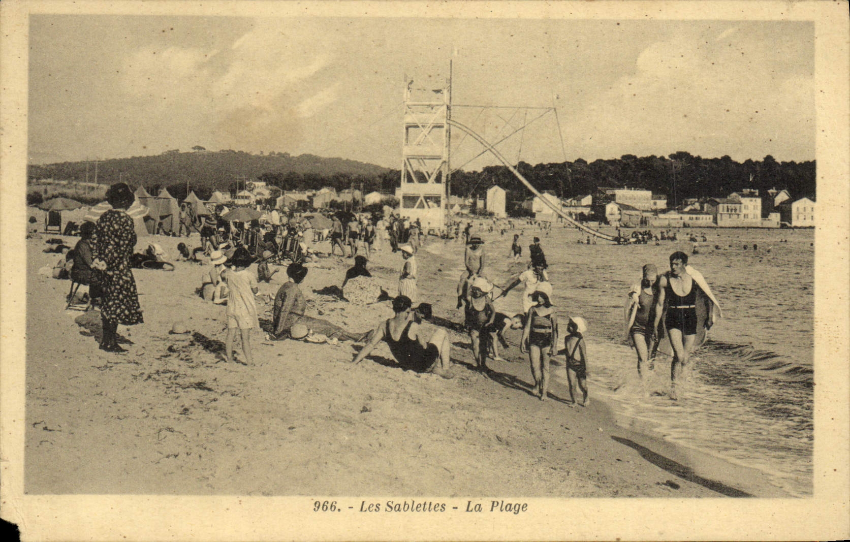 Les Sablettes - Der Strand — Edition La Cigogne, Nr. 966