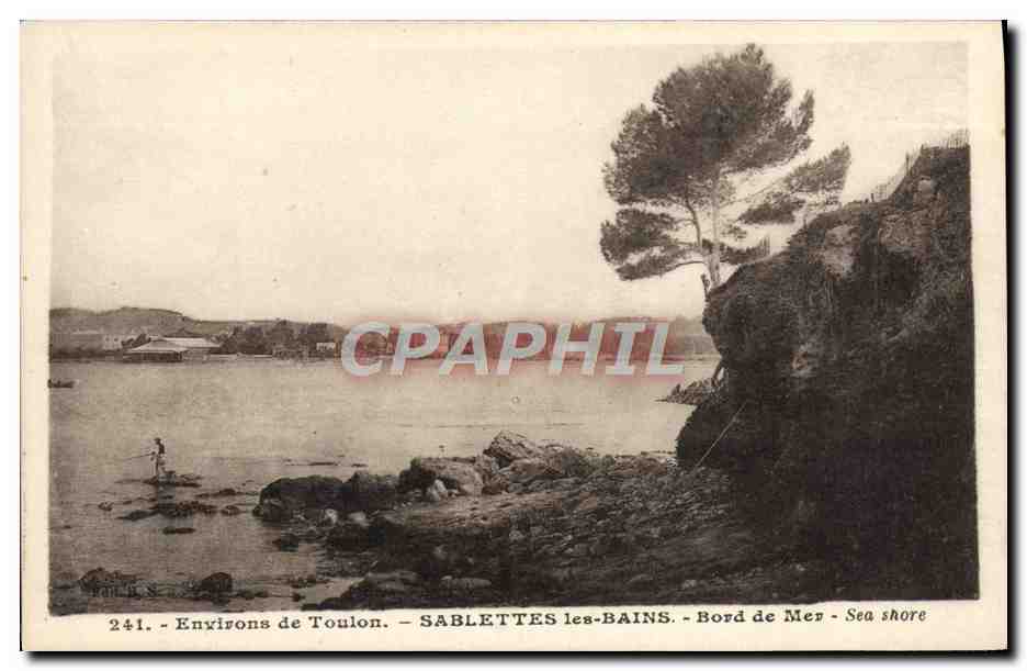 Sablettes-les-Bains — Bord de Mer — éditeur Bouvet Sourd & Cie, n° 241