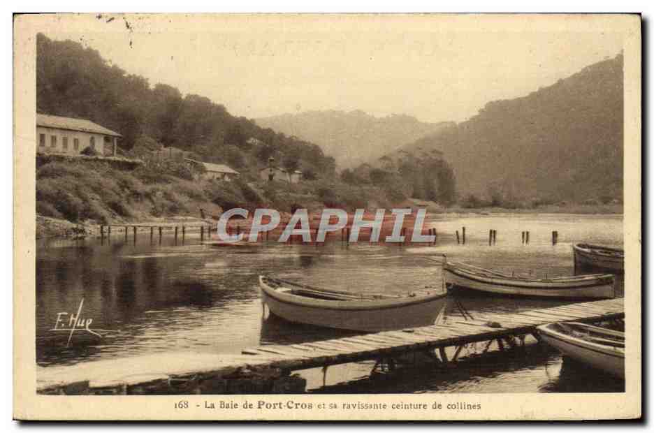 CPM La Baie de Port cros et sa ravissante ceinture de collines