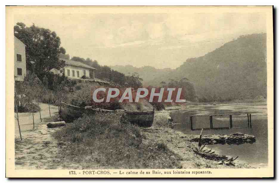 Port-Cros — Le calme de sa Baie, aux lointains reposants — HUE, éditeur, n° 173