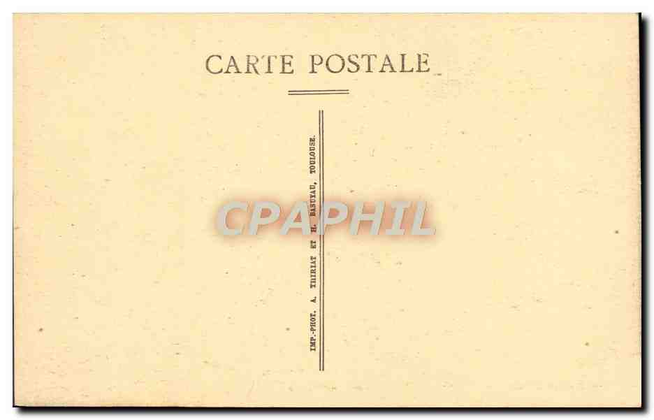 CPA Roquebrune Cap Martin Vestige romain de Lumone  — Rückseite