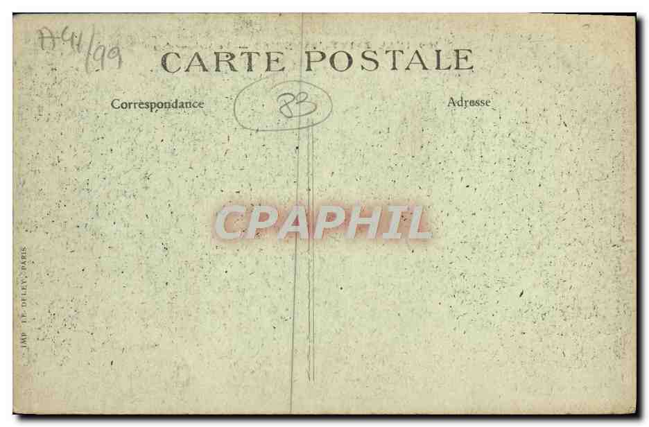 CPA Hopital Saint Mandrier Le Debarcadere — Rückseite