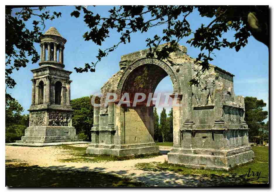 Les Antiques de Saint-Rémy — Arc de triomphe et colonne — Édition Tardy