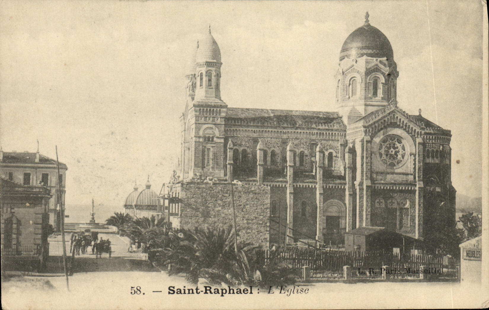 CPA Saint Raphael L'Eglise