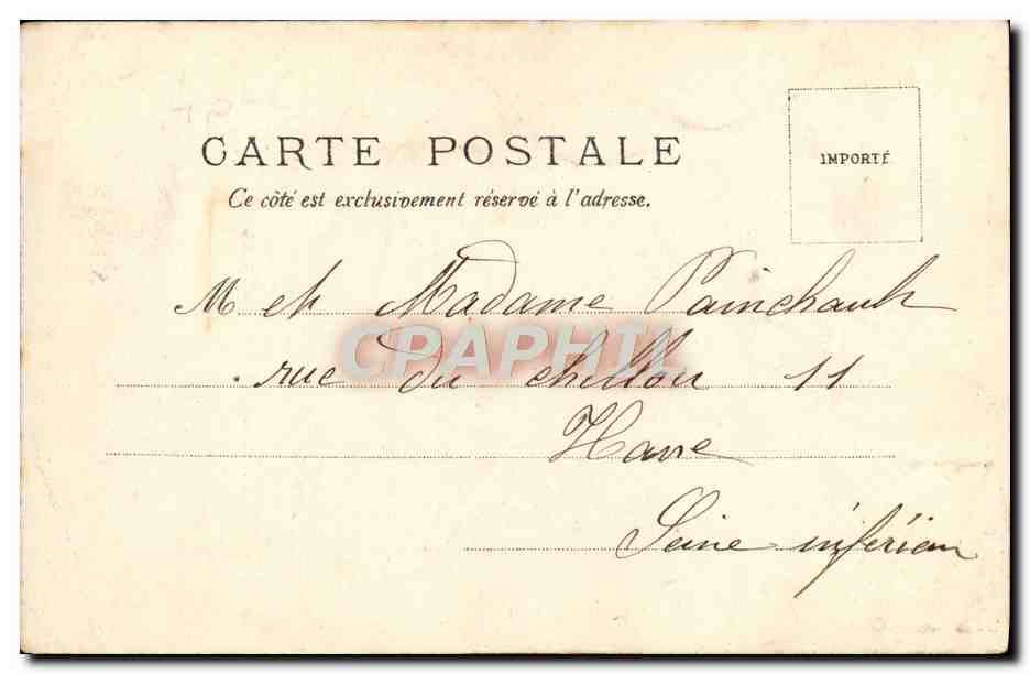 CPA Saint Raphael La Vieille Eglise — Rückseite