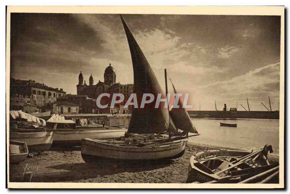 CPA Saint Raphael Le Port et Notre Dame de la Victoire Bateaux