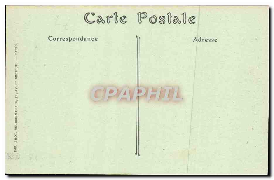 CPA Saint Raphael Vue sur le Boulevard Felix Martin et le Kiosque a Musique — Rückseite
