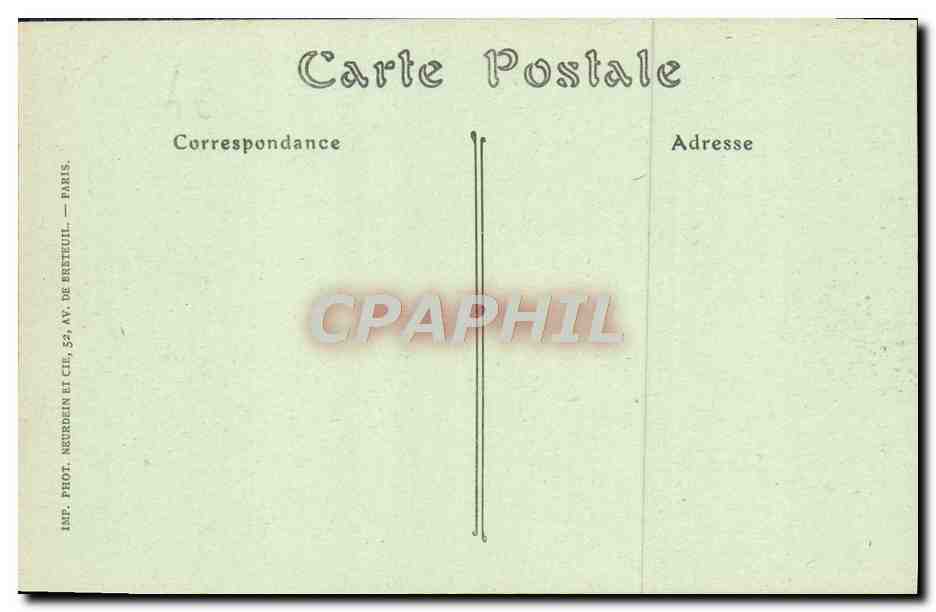 CPA Saint Raphael Vue Generale et le Golfe de Frejus Train  — Rückseite