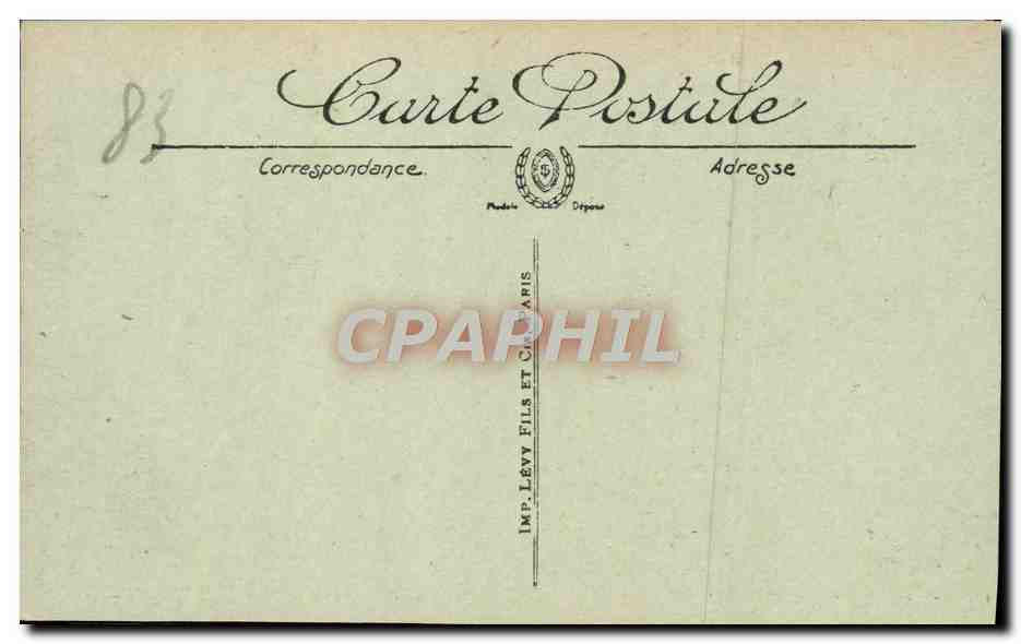 Saint-Raphaël — Le Lion de Terre et le Lion de Mer vus de la Route de Nice — Selecta — Achterkant