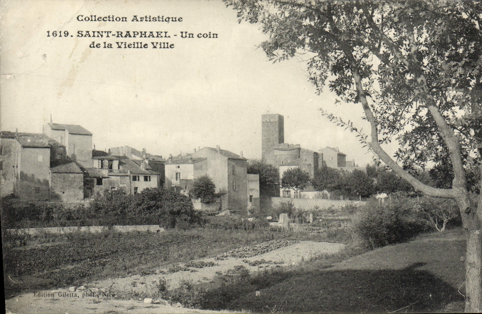 CPA Collection Artistique Saint Raphael Un coin de la Vieille Ville