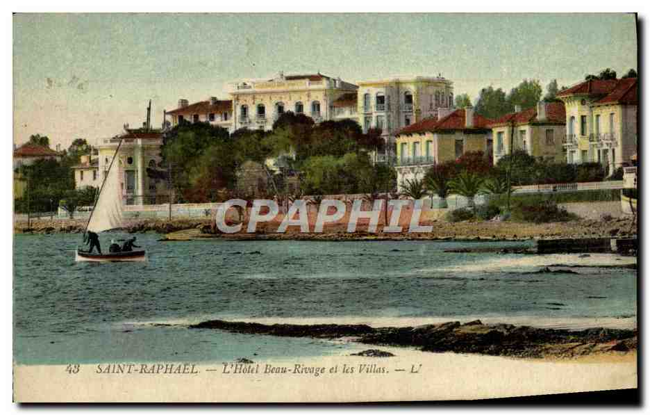Saint-Raphaël — L'Hôtel Beau-Rivage et les Villas — Lévy Fils et Cie, Paris, n°48