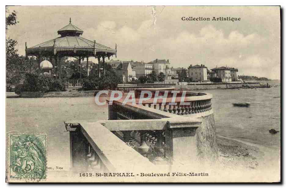 CPA Saint Raphael Boulevard Felix Martin