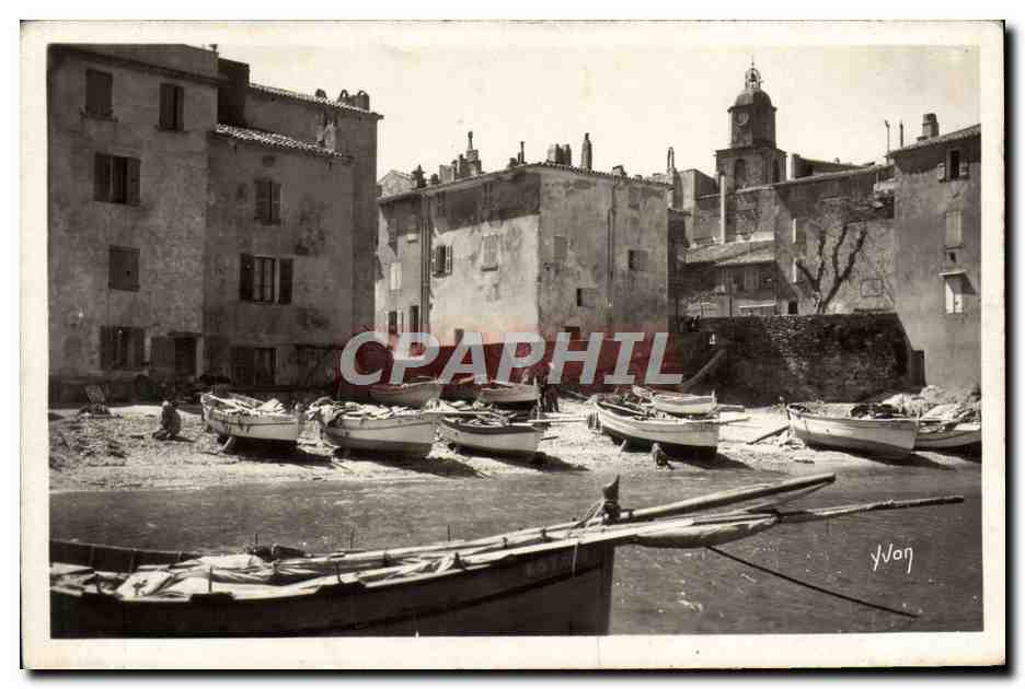 CPM Cote d'Azur Saint Tropez Le vieux Port Bateaux 