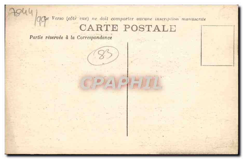 Toulon — Vue générale de Tamaris — Côte d'Azur — Rückseite