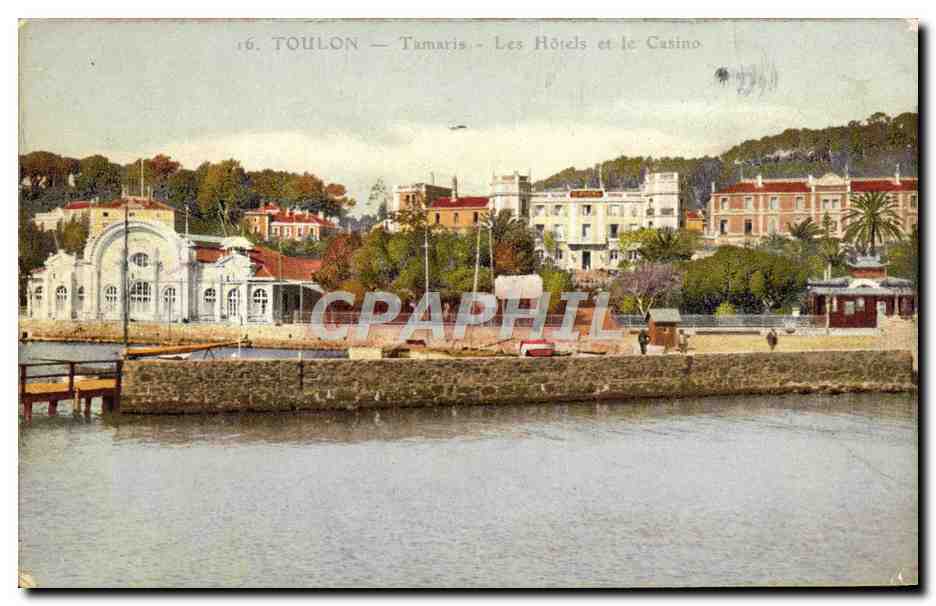 CPA Toulon Tamaris Les Hotels er le Casino