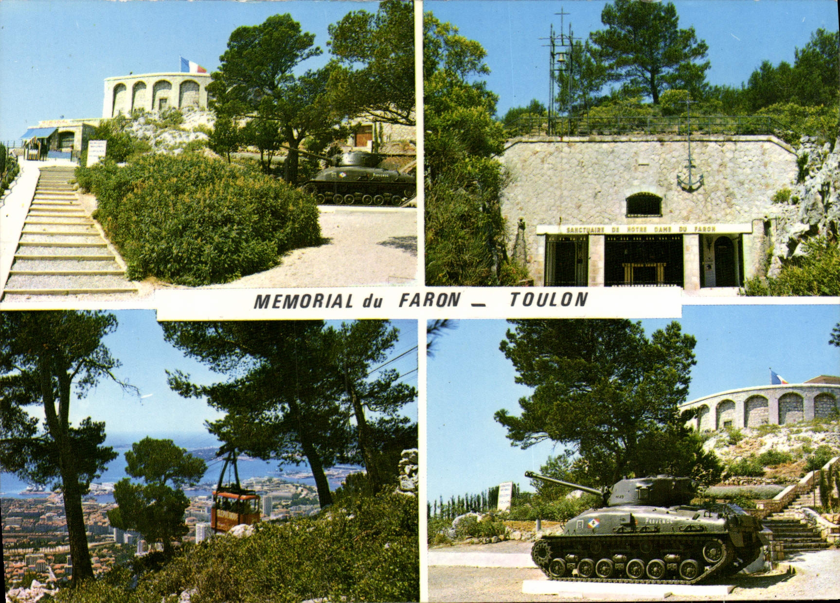 Mémorial du Faron — Toulon — Sanctuaire de Notre Dame du Faron