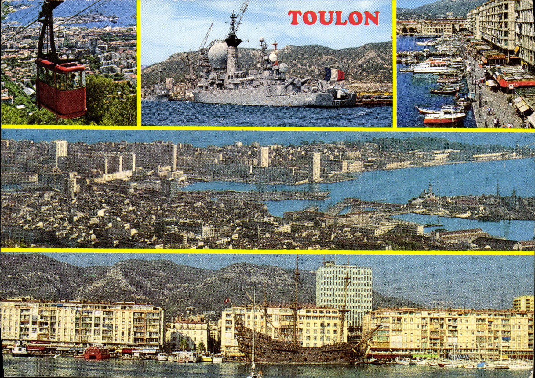 CPM Toulon Bateau Teleferique