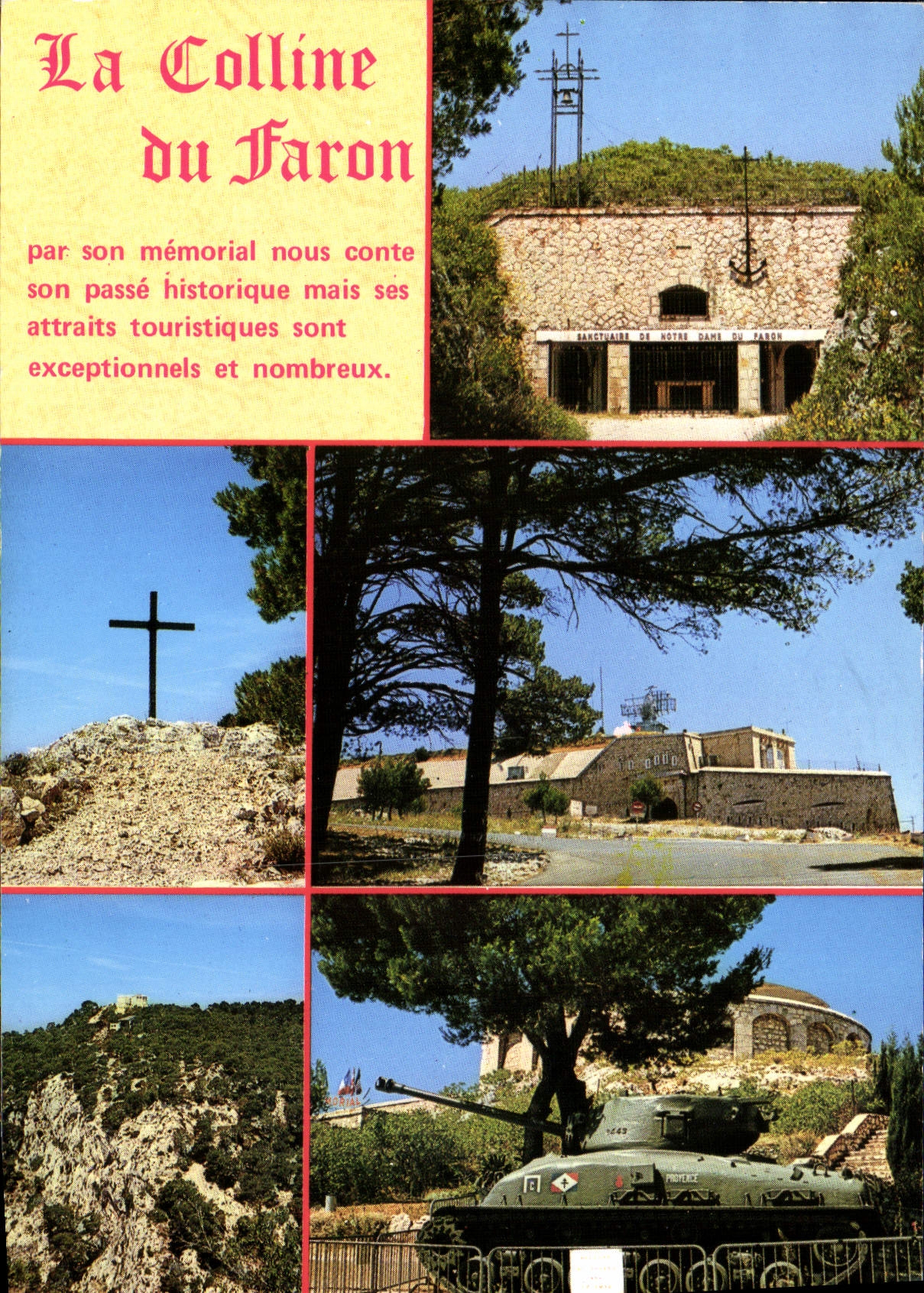 Die Faron-Höhe — Wallfahrtskirche Notre Dame du Faron — Éditions 'GAI SOLEIL'