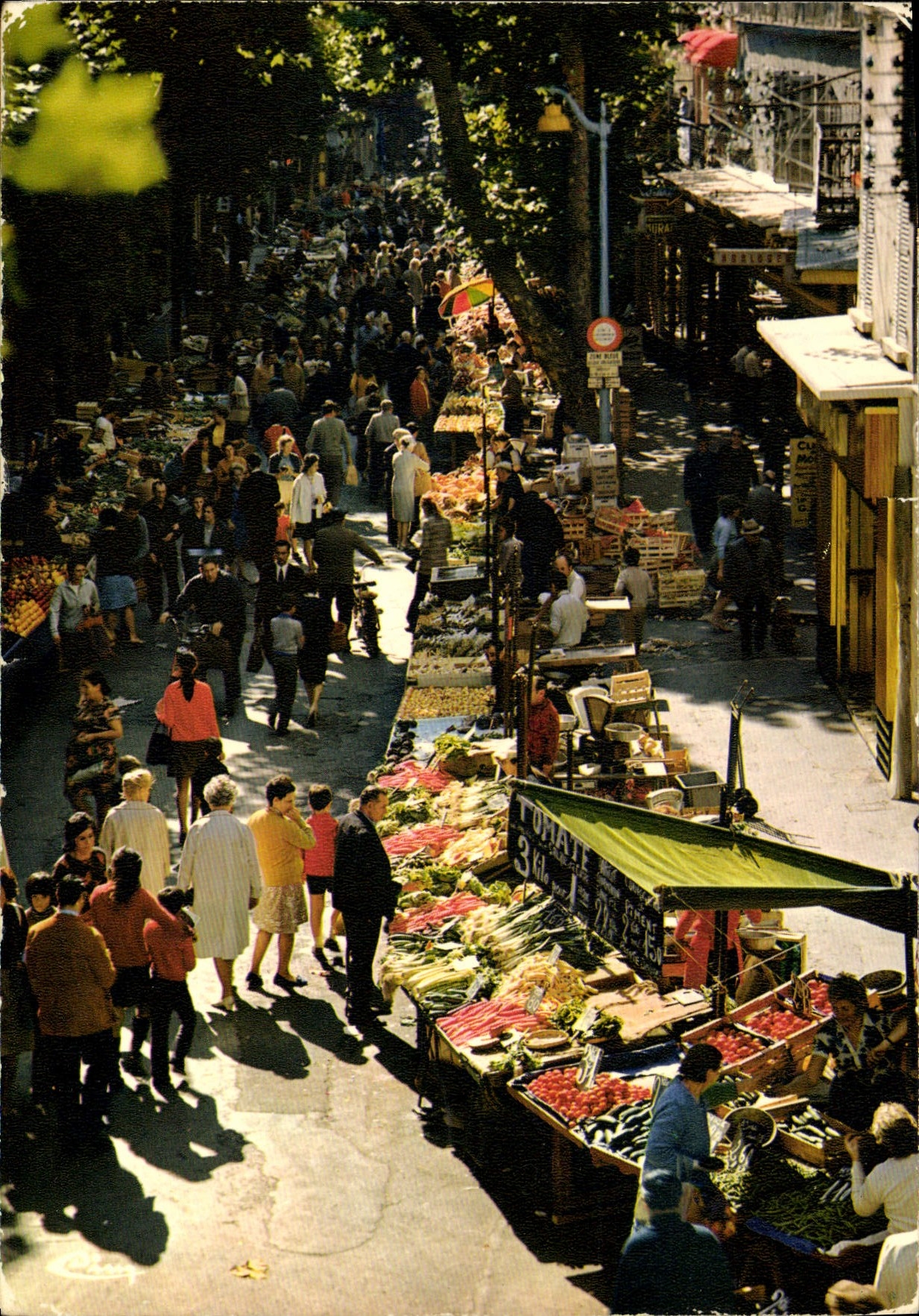 Markt Cours Lafayette — TOULON (Var) — Combière Imprimeur Mécon