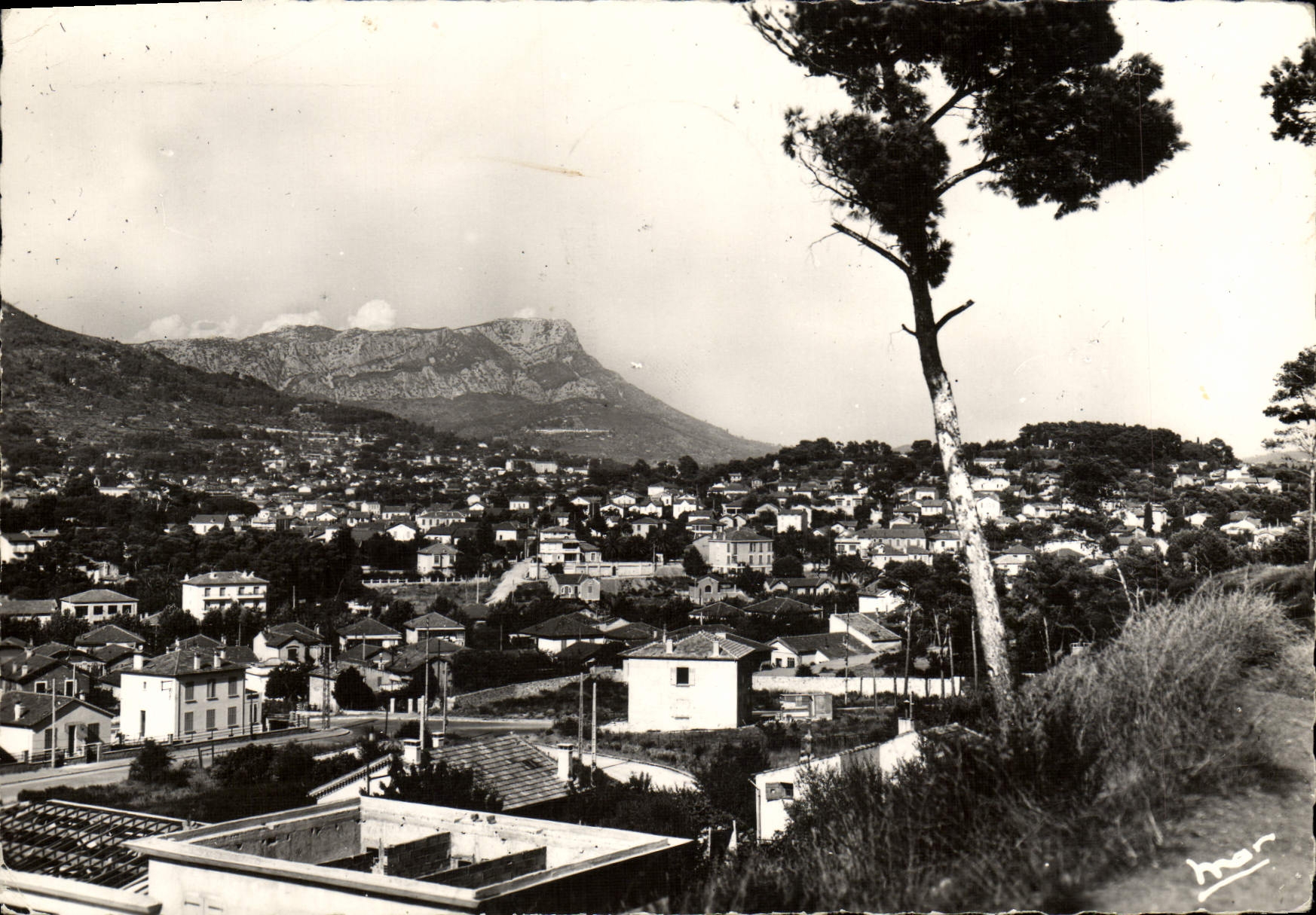 Vue de Toulon-sur-Mer — La Côte d'Azur — éditeur Les Édifiants « Mar »