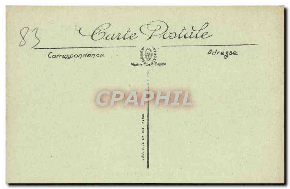 Toulon — Le Boulevard de Strasbourg et le Théâtre — LL. — Verso