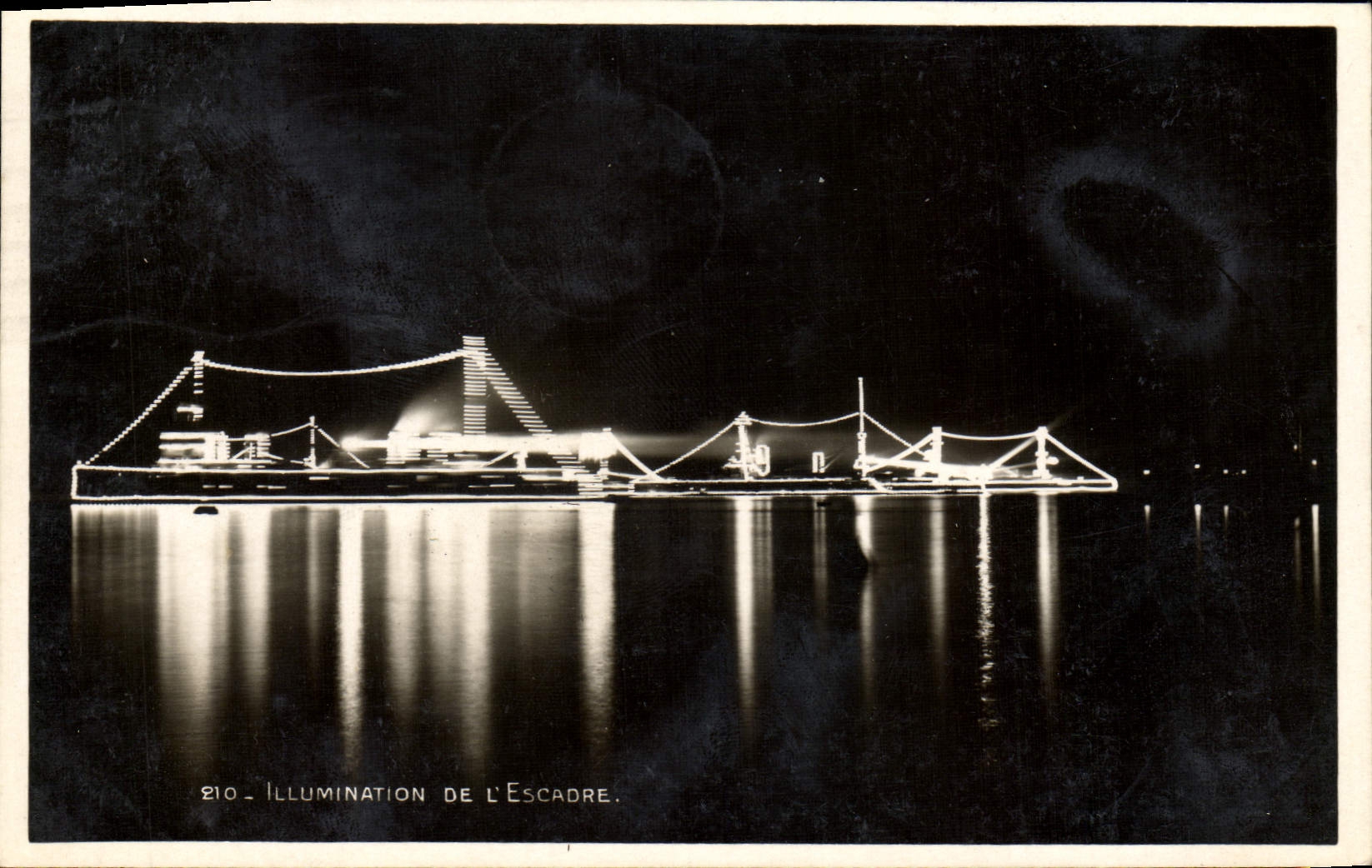 Illumination de l'Escadre — Toulon — Édition Bouvet-Toulon (Var)