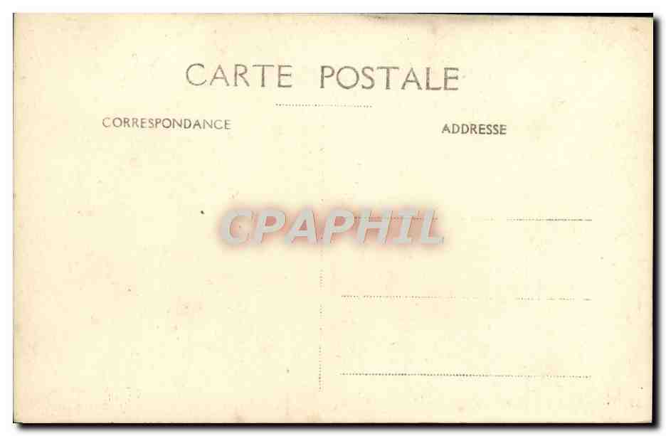 CPA Toulon Le Genie maritime  — Verso