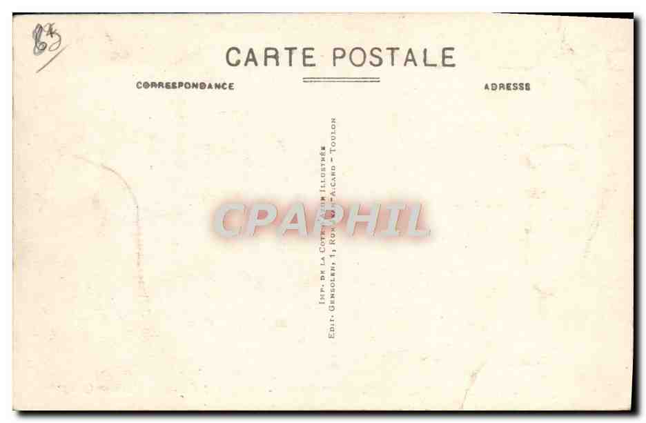 Toulon - Marinewaffenarsenal - Der Uhrenkai — Rückseite