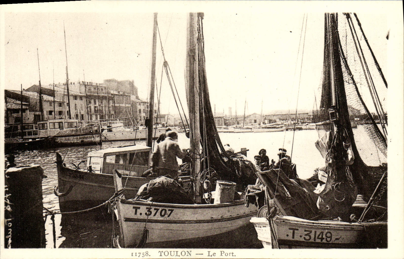 Toulon — Le Port — Éditions Les Répliés, Nice
