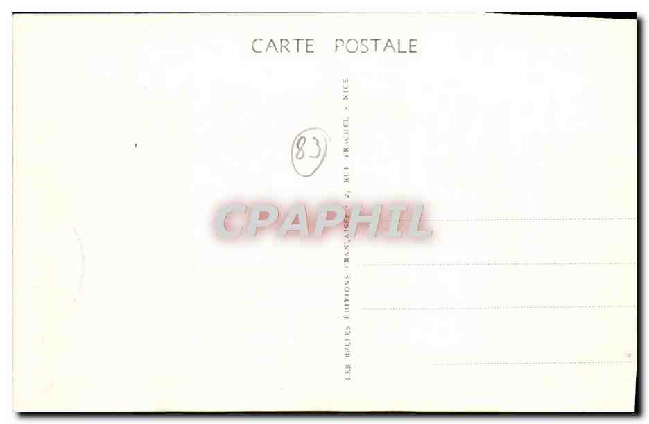 Toulon — Le Port — Éditions Les Répliés, Nice — Verso