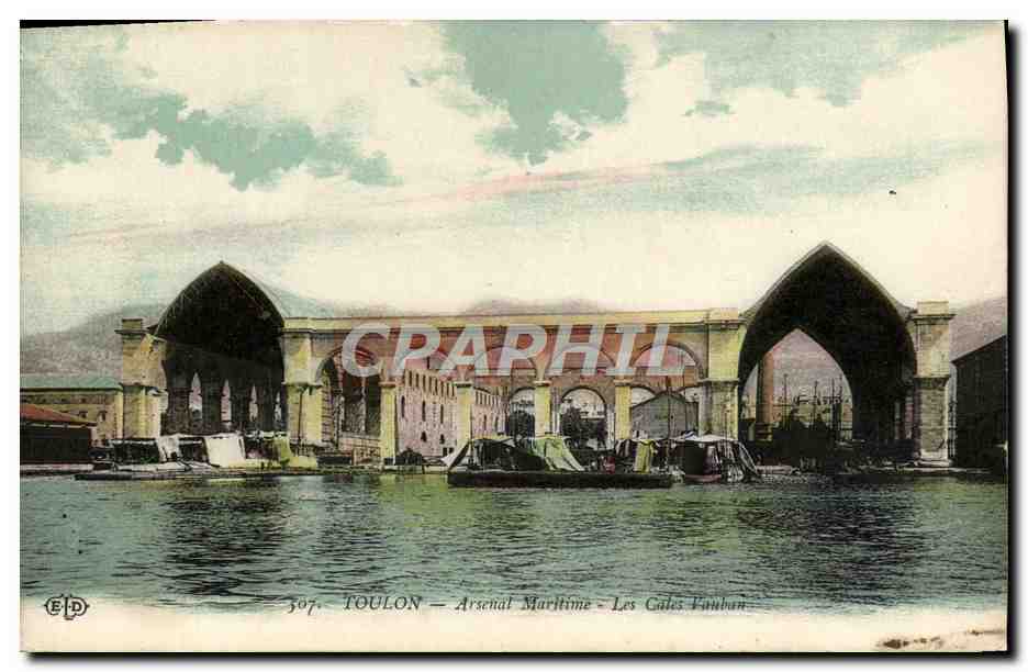 Toulon — Arsenal Maritime — Les Gales Pimbunan