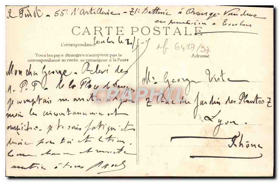 Toulon — Arsenal Maritime — Les Gales Pimbunan — Rückseite