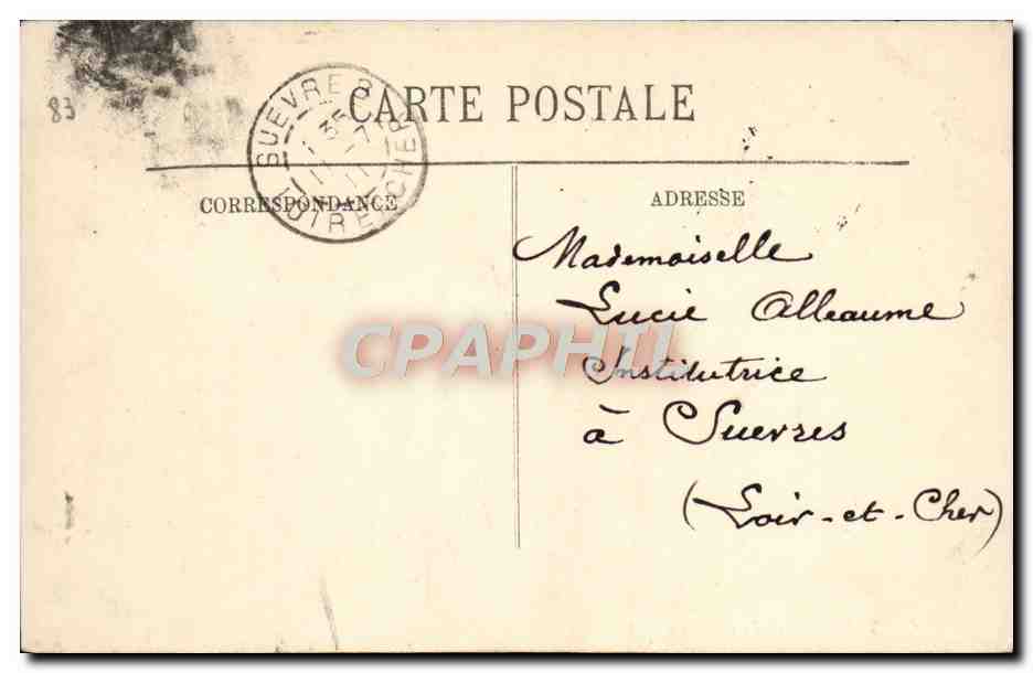 CPA Toulon Le Carre du Port Marins  — Verso