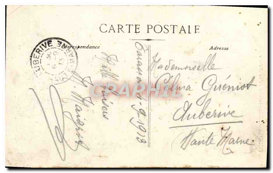 CPA Toulon L'Observatoire de la Marine  — Rückseite