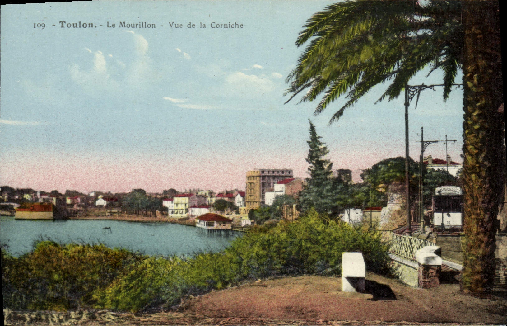 Toulon - Le Mourillon - Vue de la Corniche — Édition Léon Brun, n°109