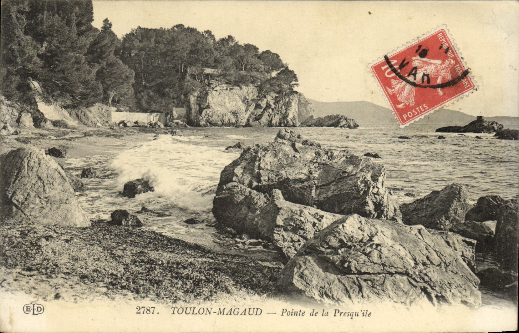 Toulon-Magaud — Pointe de la Presqu'île — ELD, n°2787