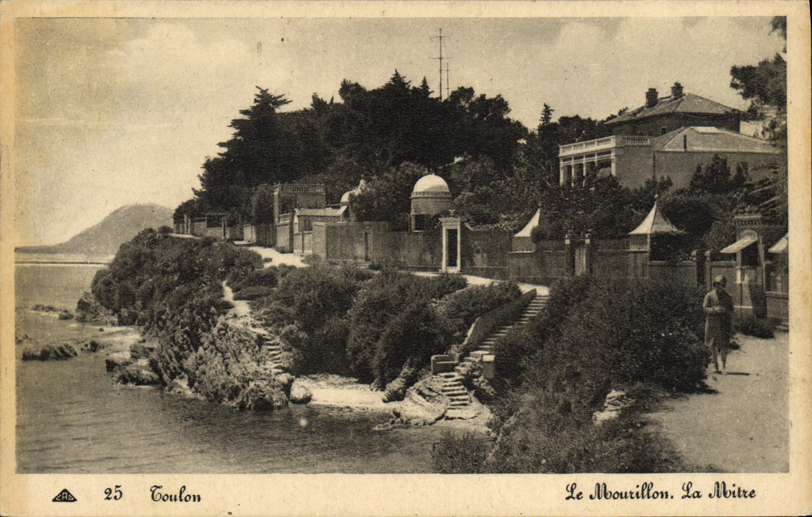 Le Mourillon, La Mitré — Toulon — éditeur CPAPHIL n°25