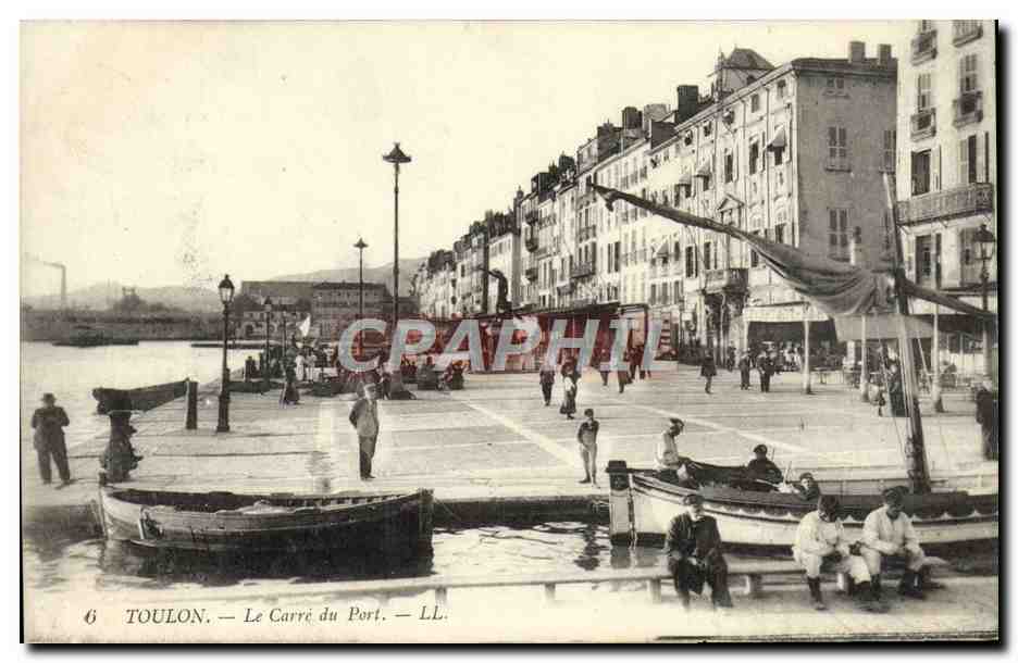Toulon — Le Carré du Port — LL, n°6