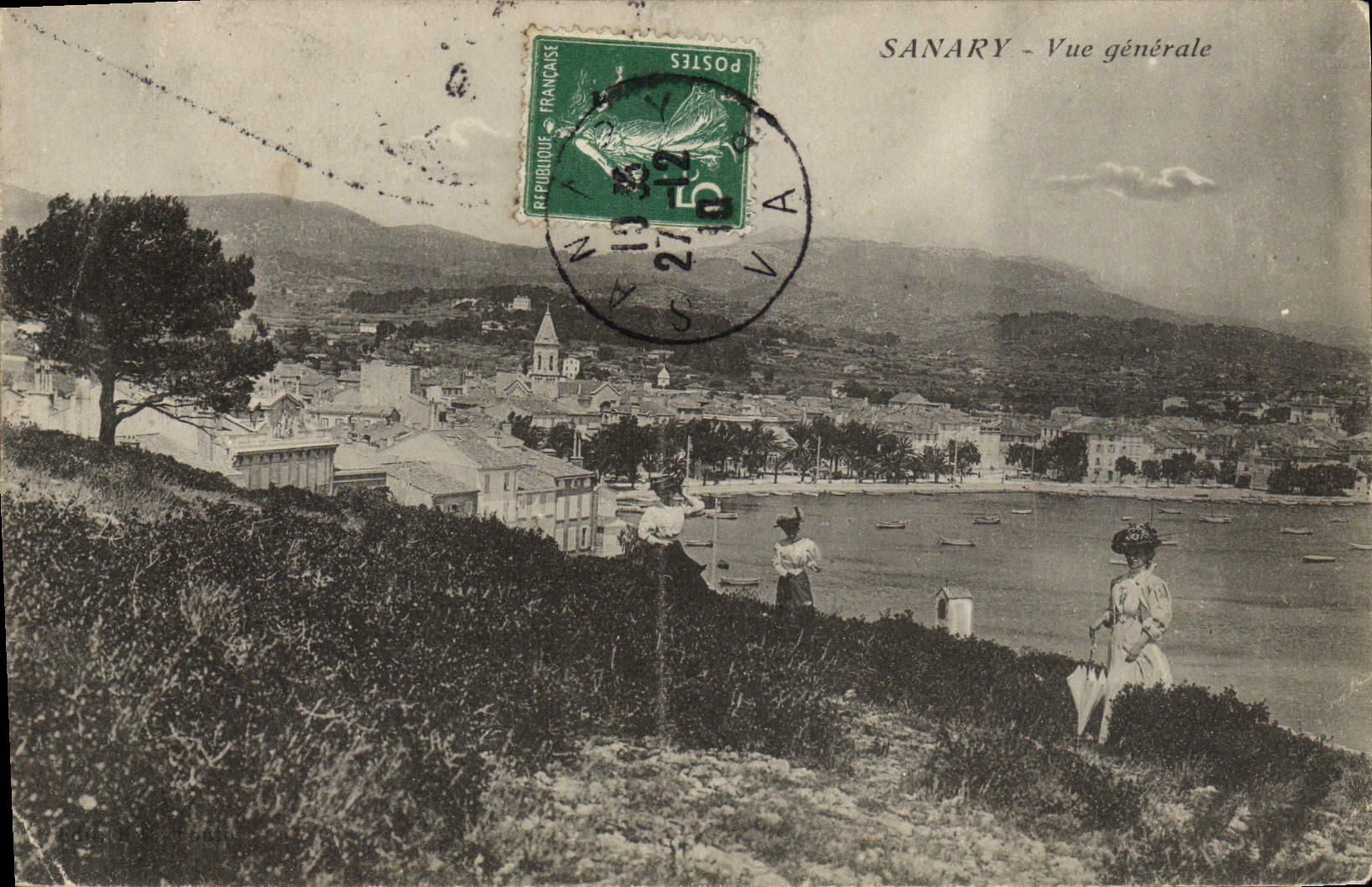 CPA Sanary Vue generale 