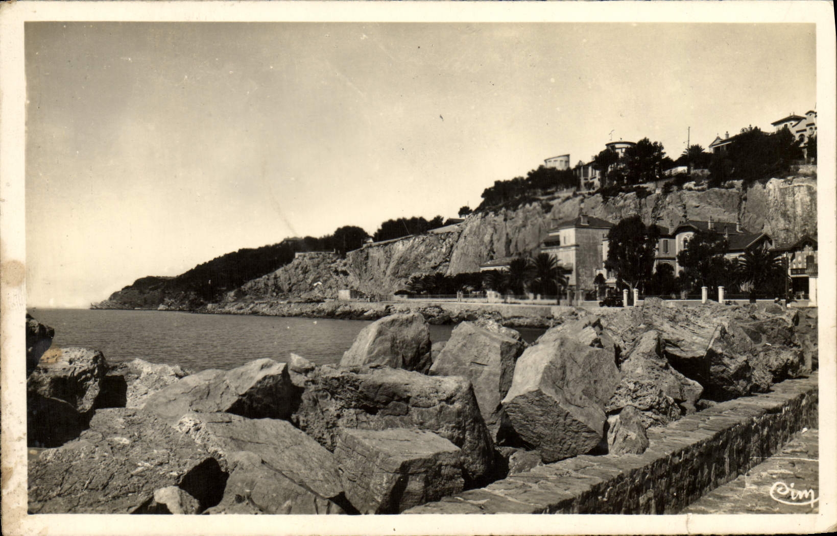 CPA Sanary Les Beaux Vue sur la Carriere 
