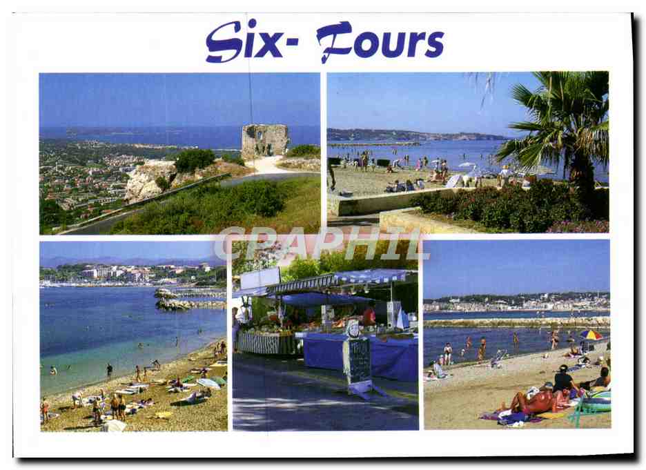 CPM Six Fours les plages
