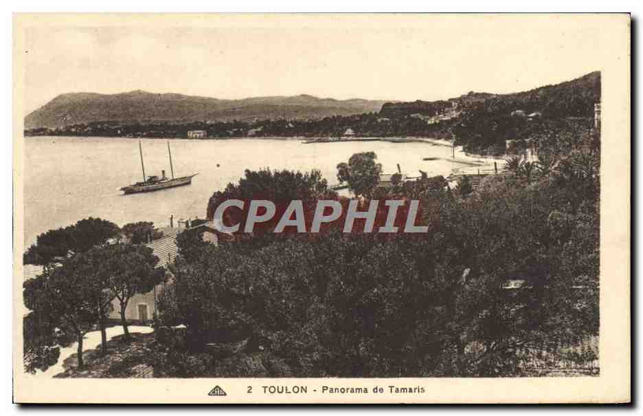 Toulon - Panorama de Tamaris — éditeur Cie des Arts Photographiques, Strasbourg-Schiltigheim, n°2