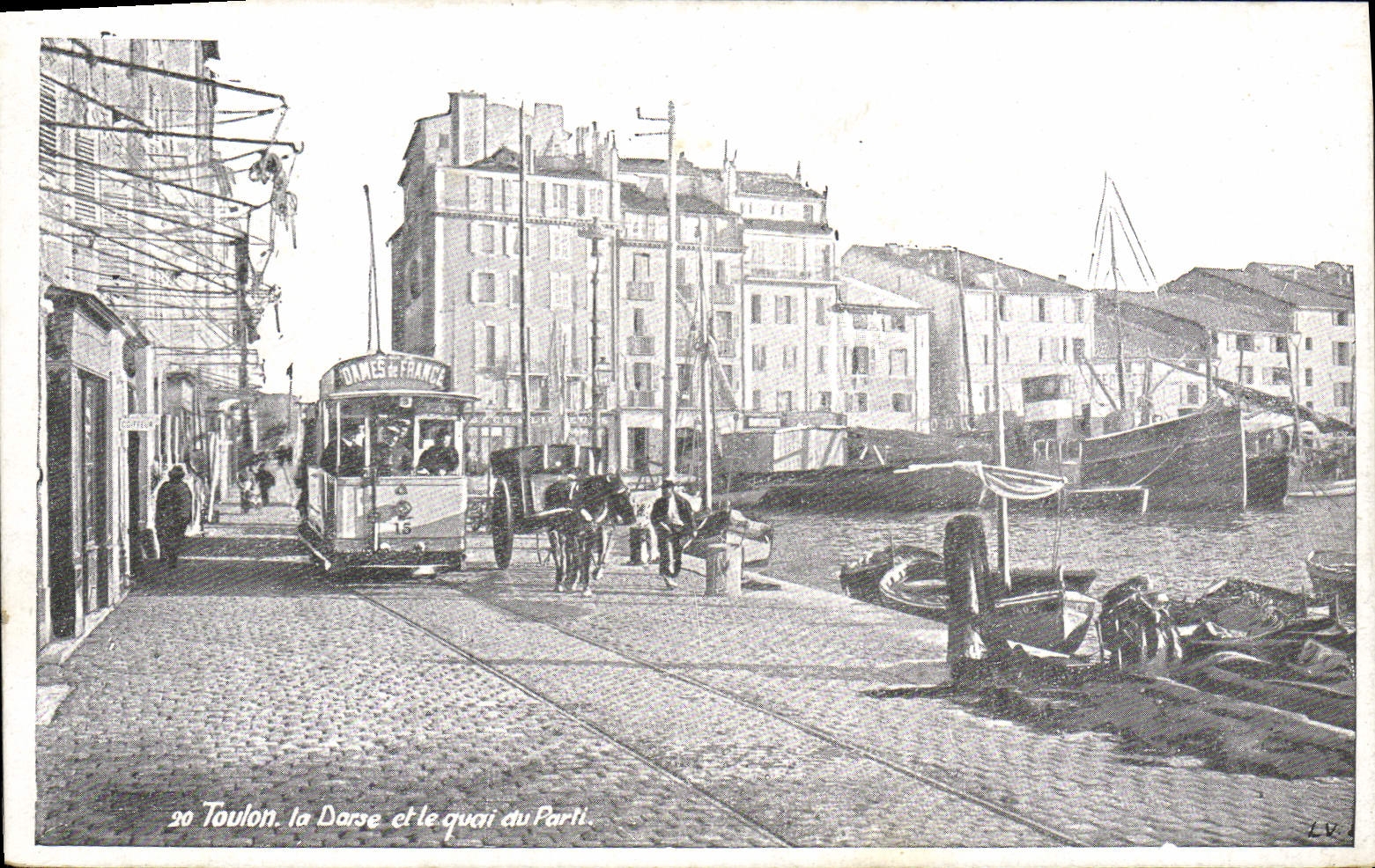 Toulon, la Darse et le quai du Parti — LV.6