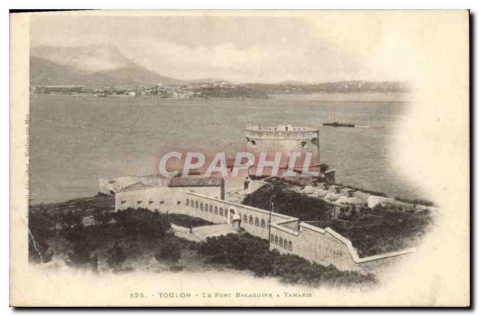 CPA Toulon Le Fort Balaguier a Tamaris Militaria