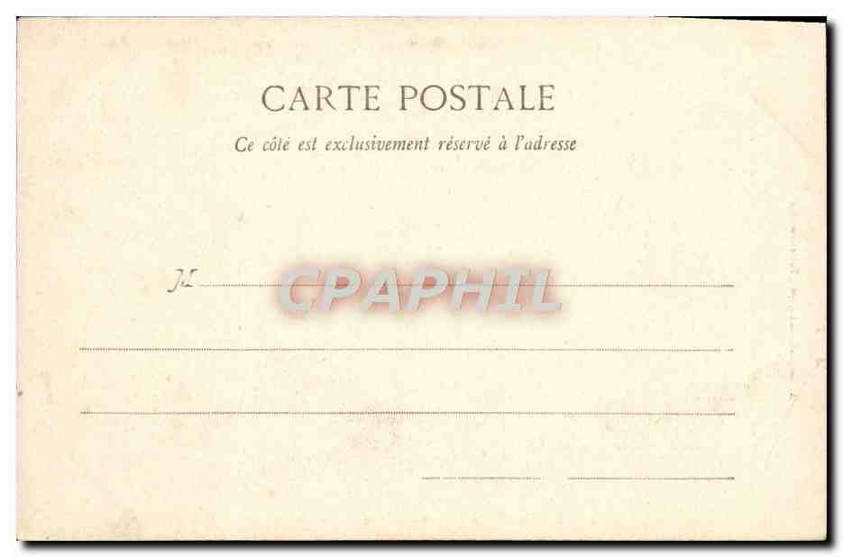 CPA Toulon Le Fort Balaguier a Tamaris Militaria — Rückseite