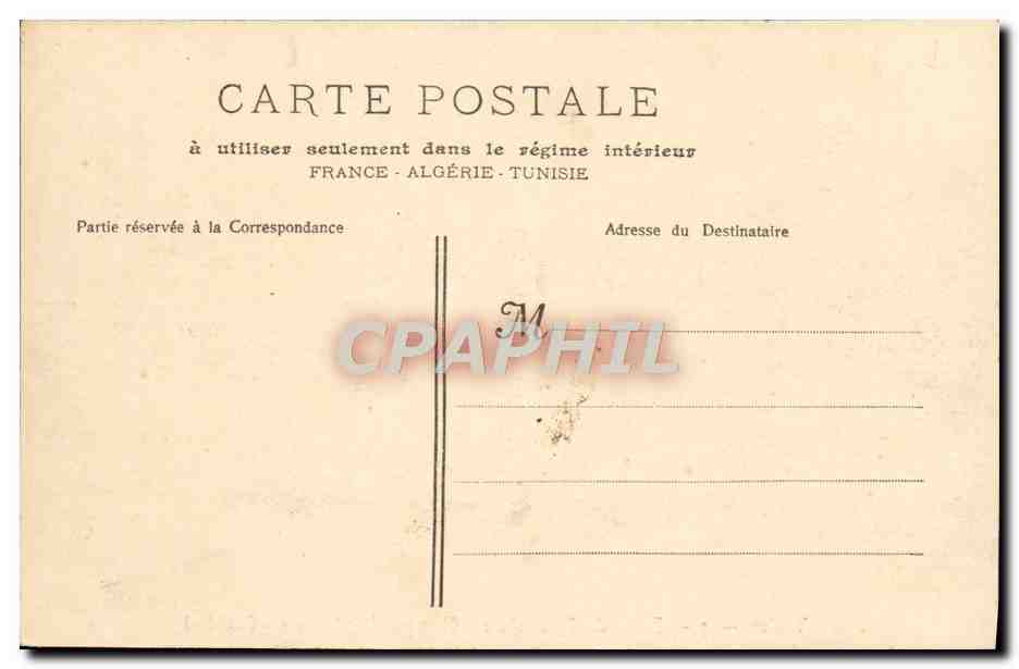 Toulon — École de Pyrotechnie — Champs d'expériences — Côté Sud — Rückseite