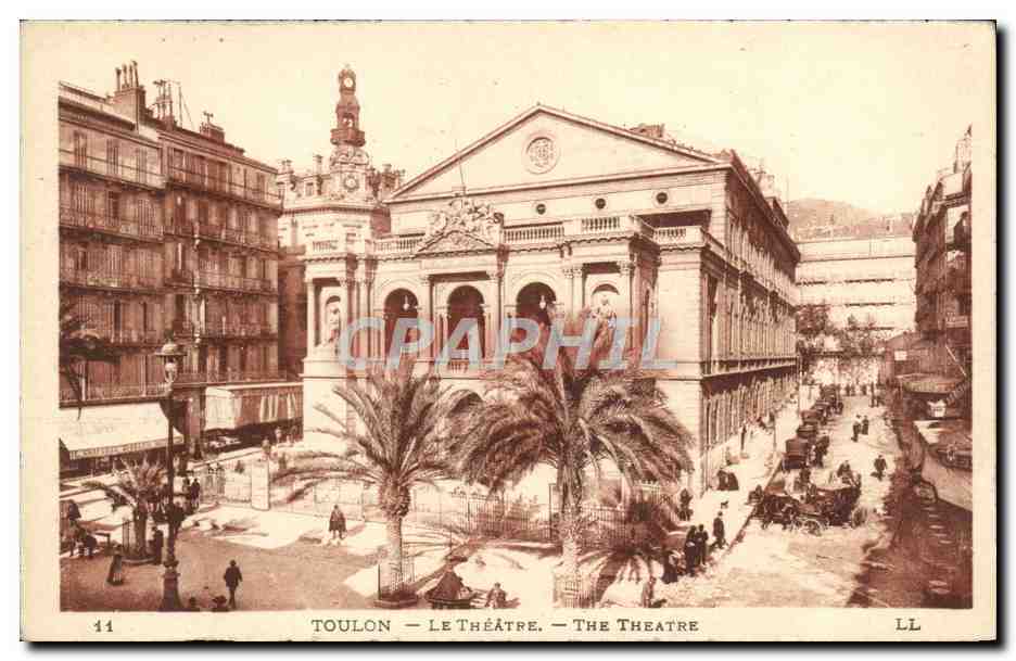 Toulon — Le Théâtre — The Theatre — LL