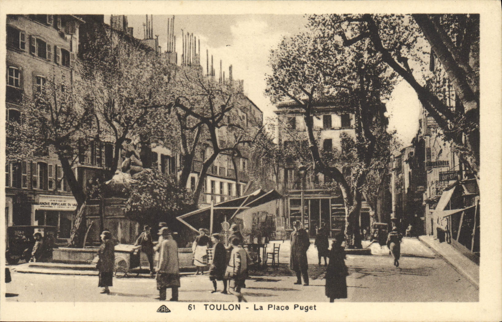 CPA Toulon La Place Puget 
